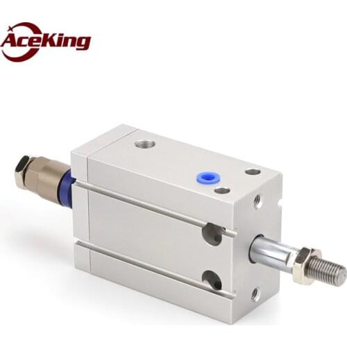 Rectangular free mounting small cylinder CU CDUJ10 16 20 25 32-5-10-15-20-30-xc8 travel adjustable cylinder CDUJ10-20-10-XC8