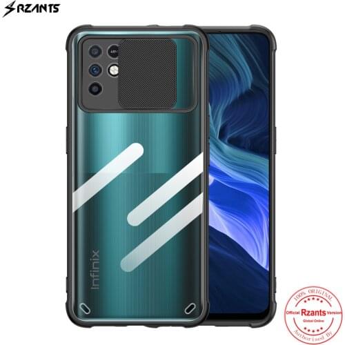 Rzants For Infinix Note 10 Infinix Note 10 Pro Case [Lens Protection] Slim Crystal Clear Cover Soft Casing