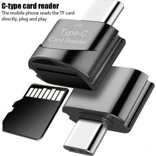 USB 3.1 High Speed OTG Type-C Card Reader USB-C TF Micro SD Adapter TF Micro-SD Otg Phone Adapters micro sd card reader mini