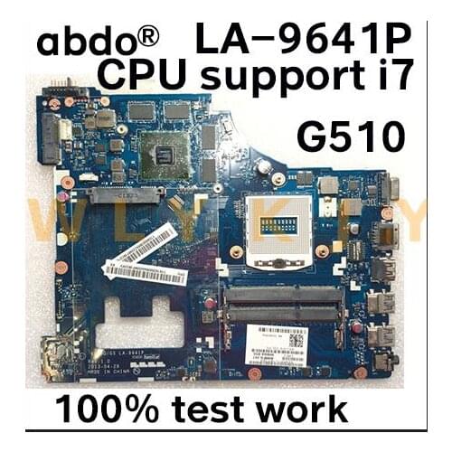 VIWGQ / GS LA-9641P for Lenovo G510 notebook motherboard PGA947 HM87 GPU HD8750M 2G 100% test work CPU support i7