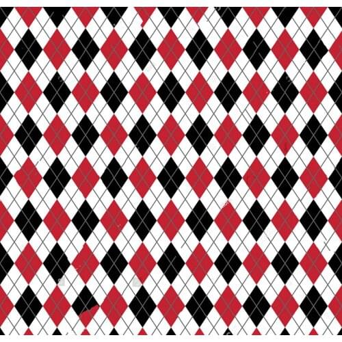 Red Black Argyle diamond photo backdrop High quality Computer print wall photo studio background