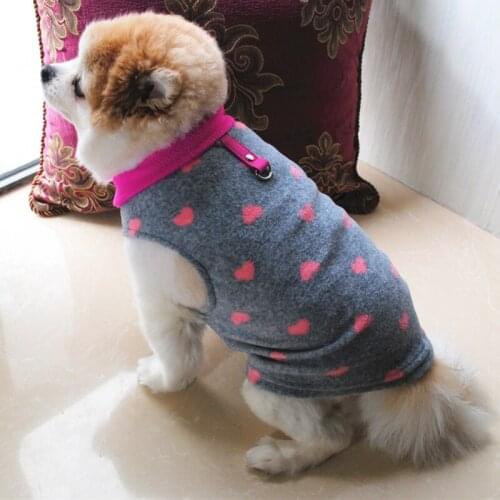 A Warm Fleece Pet Dog Clothes Winter Pet Coat Puppy Dogs Shirt Jacket French Bulldog Pullover Camouflage Dog Clothing
