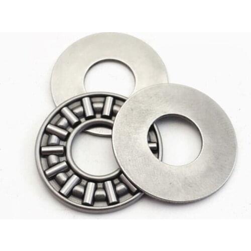 100sets /lot AXK0821+2AS 0821 Axial thrust needle roller bearing with washer 8x21x4 mm plain thrust bearing