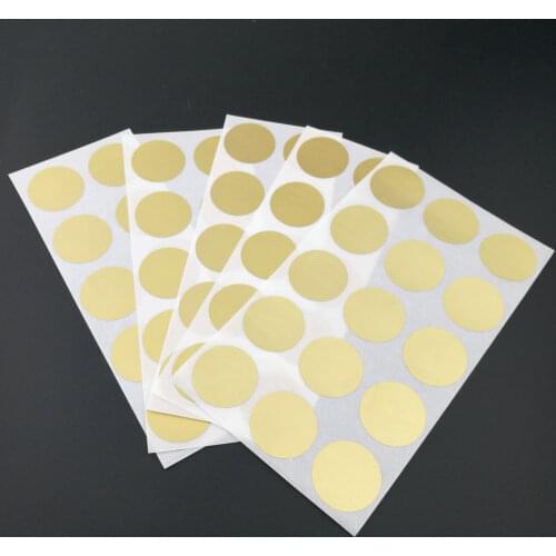 100Pcs Scratch Off Sticker 25*25mm 1" Gold Silver Gray Blue Red Color Blank For Secret Code Cover Home Game Wedding