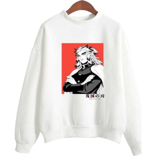 2021 Fashion Anime Demon Slayer Hoodie Men Women Harajuku Spring Unisex Sweatshirts Streetwear Pullovers Hoodie