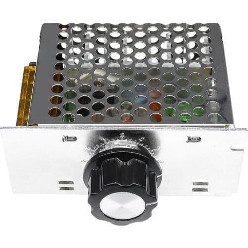 4000W AC 220V SCR Voltage Power Regulator Dimmer LED Dimmers Motor Speed Controller A220 V Power Supply Module