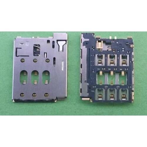 5pcs/Original New for HTC Desire 816 816W Sim card Holder slot Sim card connector Mobile phone Parts