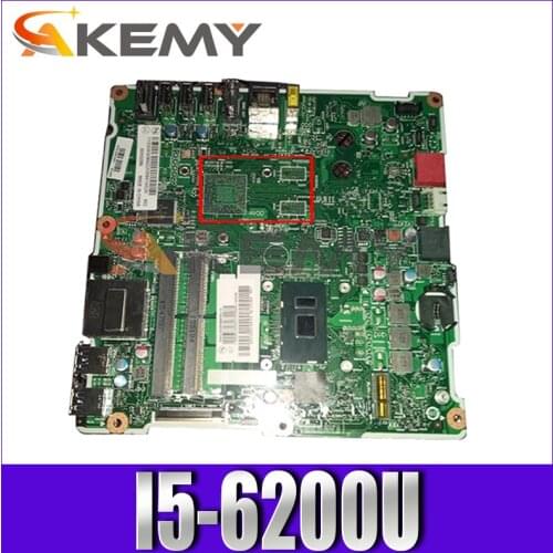 Akemy For Lenovo AIO 300-22ISU 300-23ISU Motherboard S4130 S5130 S400Z S500Z mainboard With I5-6200U CPU UMA