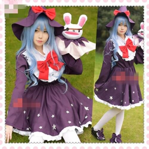 Anime Cosplay Costume DATE A LIVE Yoshino Christmas Dress Elven Dress Lolita Dress Z