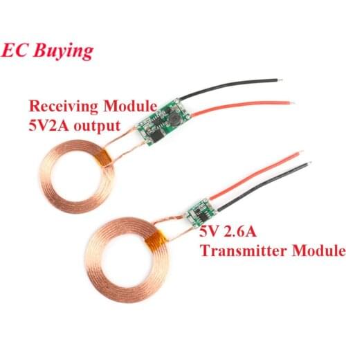 Wireless Charger Charging Power Supply Module 5V 2.6A High Power Transmitter Output 5V 2A Circuit Board for DIY Phone XKT001-01