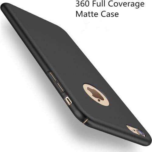 New Hot Fashion Hard Matte Case For iPhone 6 Cases 5s 5 SE 6s 6 Plus iPhone 7 Case Plus 360 Full Cover Plastic Phone Cover