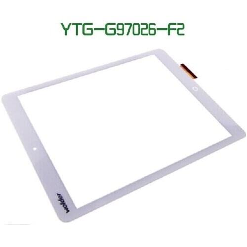 Black/white New Touch panel 9.7" Tablet YTG-G97026-F2 V1.0 touch screen LCD digitizer Sensor Glass Replacement