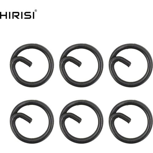 Carp Fishing Rig Rings Double Snap Loop Lure Connectors for Carp Fishing Accessories