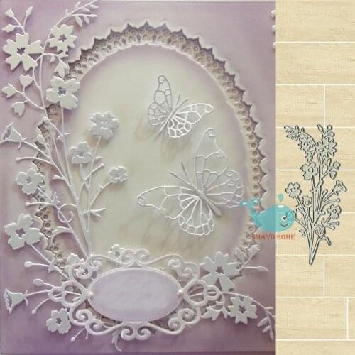 Leaves flower Metal Cutting Dies Frame for DIY Scrapbooking Card Album Embossing Crafts Die Cut New