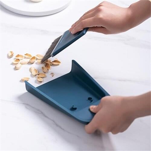 Mini Cleaning Brush Small Broom Dustpans Set Desktop Sweeper Garbage Cleaning Shovel Table Household Cleaning Tools