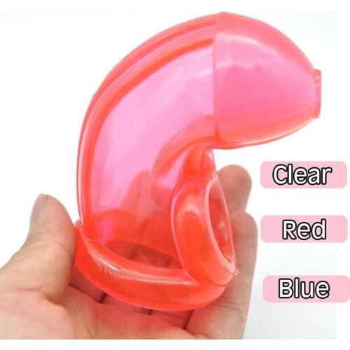 Male Rings-lock Flex TPR Soft Body Chastity Sheath Cage A346 Male Chastity Chastity Chastity Cage Cock Ring