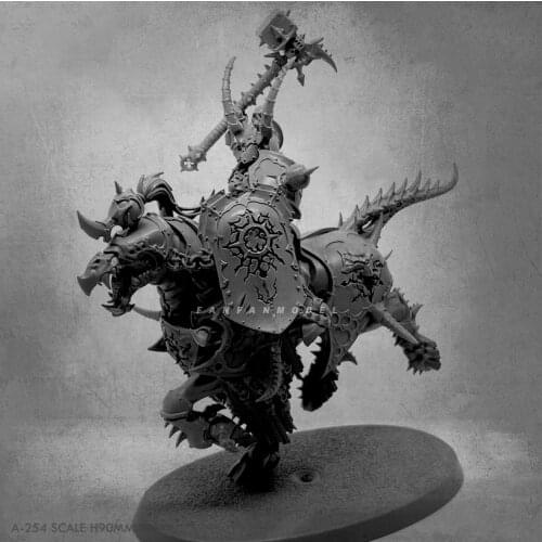 90mm Resin model kits figure beauty colorless and self-assembled A-254