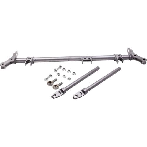 Front Traction Control Arm Lower Tie Bar Brace Kit for Honda Civic CRX 1988-1991