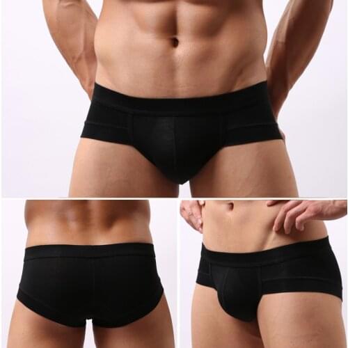 Casual Mens Seamless Low Waist Short Boxers Pants Underwear Underpant Black Gray Pink Red White Blue