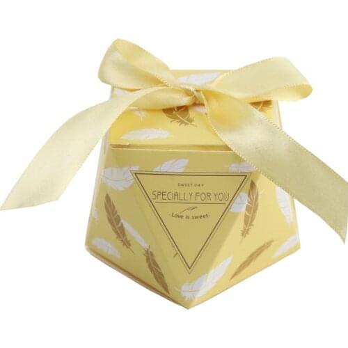 Multicolor Wedding Favor Box and Bags Sweet Gift Candy Boxes for Wedding Baby Shower Birthday Guests Favors Event Party Supplies