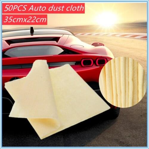 50Pcs 35x22cm Tack Cloth Rags Sticky Paint Body Shop Resin Lint Dust Automotive Paint Sticky Cloth Dust Cloth Cleaning Cloths
