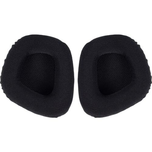Replacement Ear Pad Cushion Muffs Mesh Fabric Earpads Cover Parts Comaptible with Corsair Void PRO RGB Wired/Wireless Gaming Hea