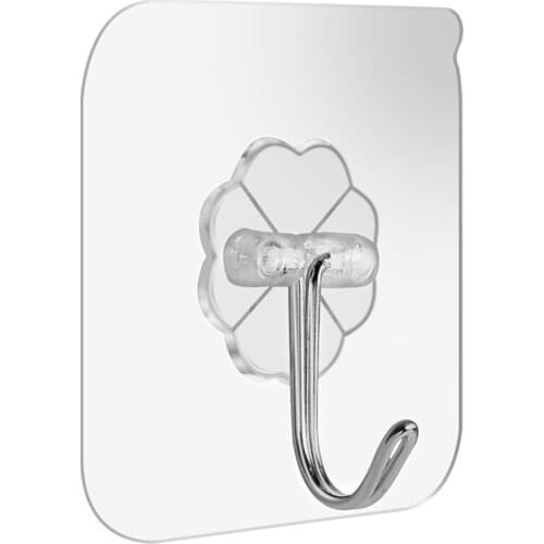 10/5/1 PCS Hanger Hook Suction Cup Adhesive Wall Vacuum Sucker Heavy Bathroom TransparentLoad Rack Stainless Steel Transparent