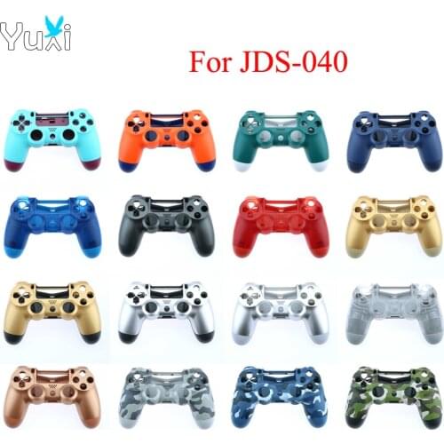 YuXi 4.0 Controller JDS040 JDM-040 V2 Front Back Hard Plastic Upper Housing Shell Case For Playstation 4 PS4 Pro Gen 2 Gamepad