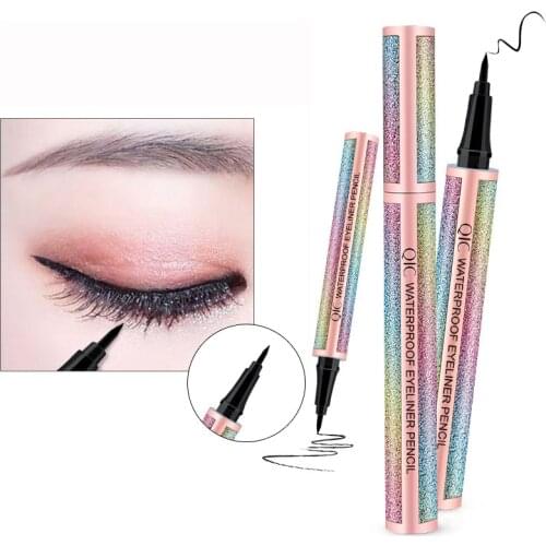 Starry Sky Liquid Eyeliner Pen Waterproof Longlasting Quick Dry Eyeliner Pencil Non-blooming Smooth Eyes Makeup Tools