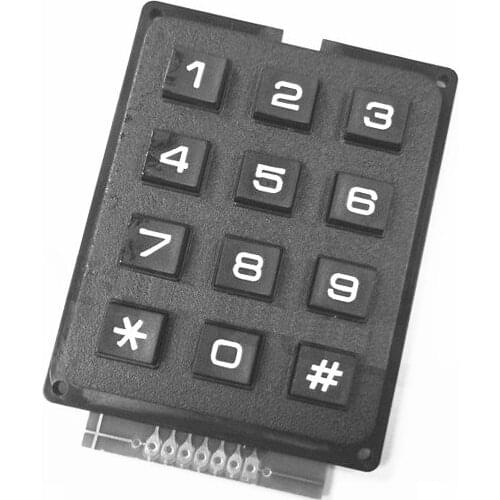 1PCS 4 x 3 Matrix Array 12 Keys 4*3 Switch Keypad Keyboard Module for Arduino