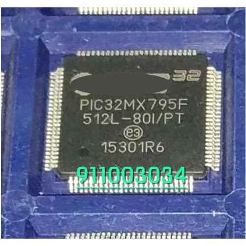 1pcs PIC32MX795F512L-80I/PF PIC32MX795F512L PIC32MX795F TQFP100