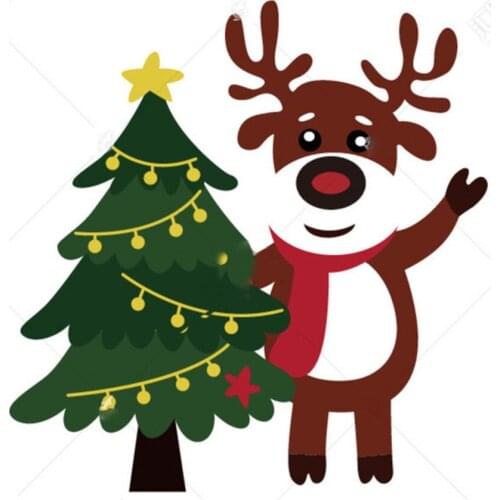 10.4*9.5CM Cutting Easter Tree Lights Metal Crafts Paper Die-Cutting /DIY Embossing Easter New Year