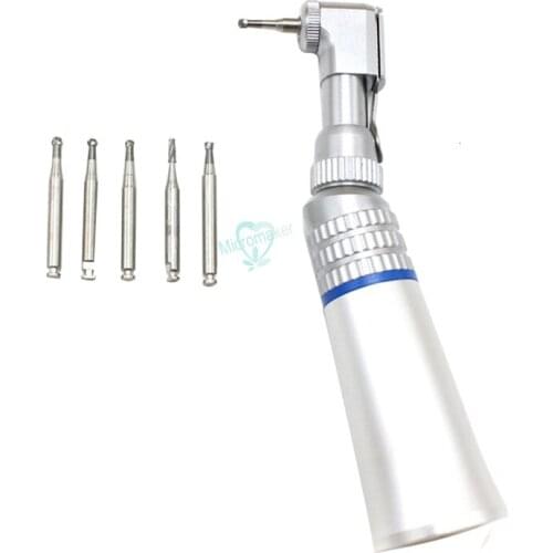 5Pcs Dental Tungsten Steel Carbide Burs Dental Diamond Burs Drill For Low Speed Contra Angle Handpiece Dental Tool Dentistry Lab