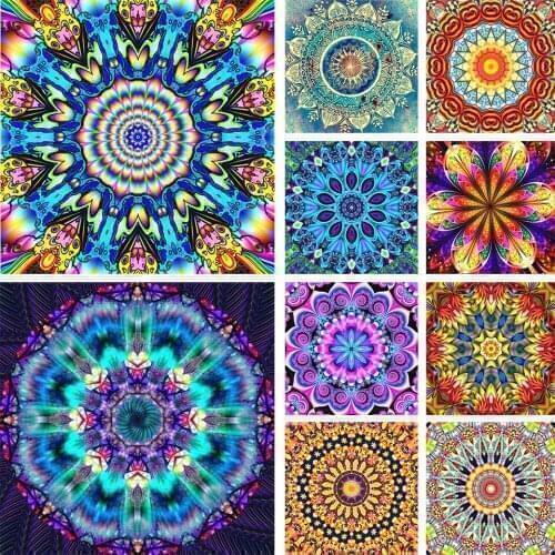 5D DIY Diamond Painting Flower Rhinestone Art Picture Full Diamond Diamond Embroidery Mosaic Home Decoration Handmade Hobby Gift