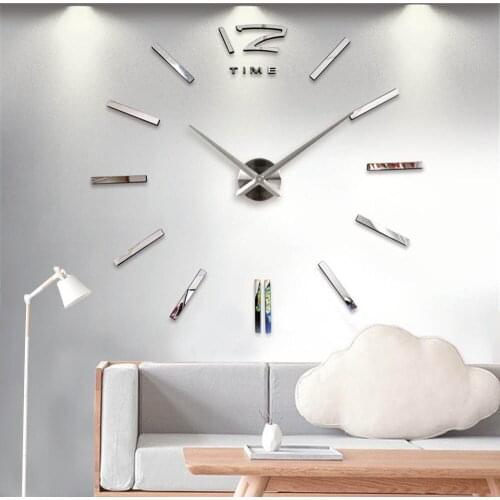 Large 1 Meter Creative Diy Wall Clock Living Room Art 3d Wall Clock Fashion Classic Clock Acrylic