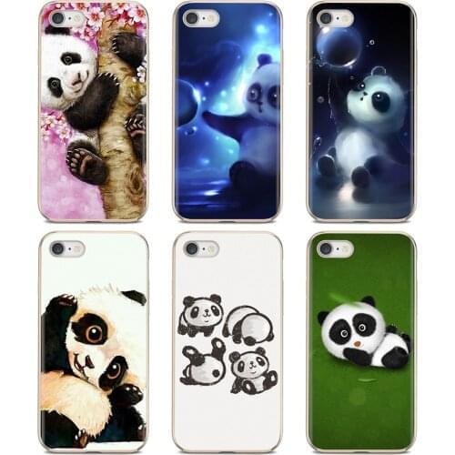 For ZTE Blade A910 A610 A530 A510 For Oneplus One plus 3T 5T 6T 6 7 8 7T Pro Super Cute Panda Rolling Soft Case Cover