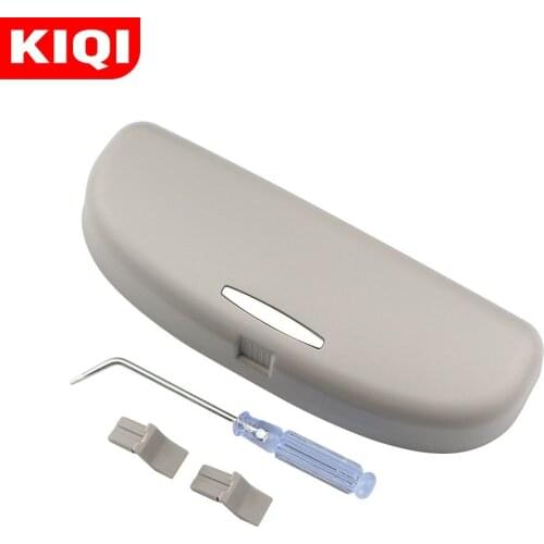 KIQI Car Glasses Case Sunglasses Holder Box for BMW 3 Series GT 318 328 320 F30 F35 G20 2013 2014 2015 2016 2017 2018 2019 2020
