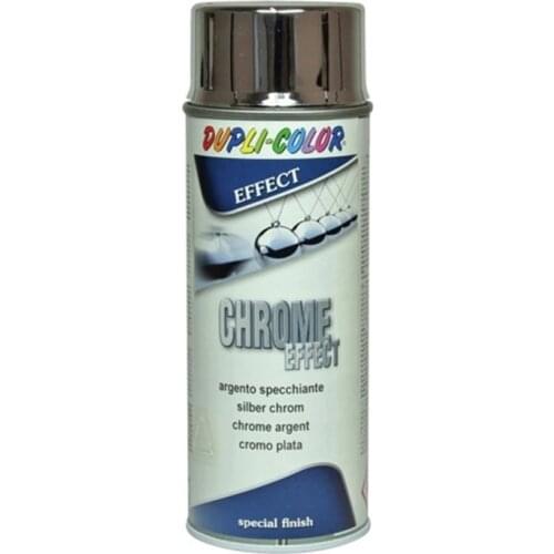 Glossy acrylic paint chrome effect Silver SPRAY 400ML