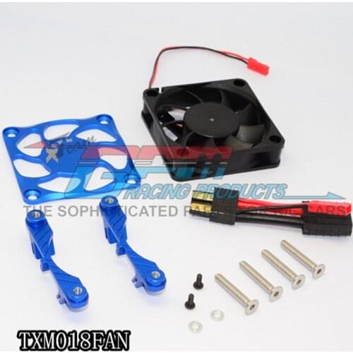 GPM ALUMINIUM MOTOR HEATSINK WITH COOLING FAN For TRAXXAS X-MAXX RC Upgrade