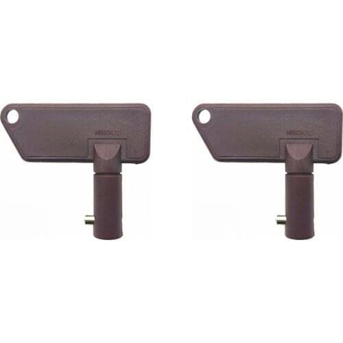 2pcs Constrution Equipment Key MS634212 For Volvo Terex Battery and Master Disconnect