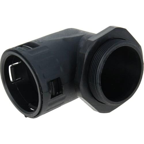 1/2Pcs Plastic Hose Elbow 90 Degree Connector Corrugated Tube Cable Glands Apply to AD10/AD54.5 pipe insulation wire harness