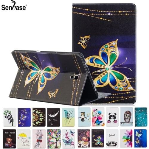 Fashion Painted PU Leather Flip Card Package Stand Tablet Cover For Samsung Galaxy Tab A A2 10.5 inch 2018 T590 T595 Case