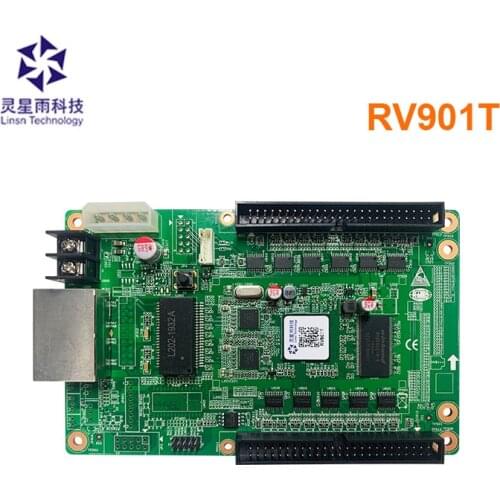 Linsn rv901t receiving card for Taiwan Meanwell Power Supply P3.91 indoor outdoor usb control card Led Display Screen