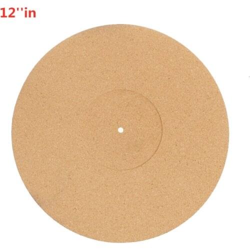 2MM Cork LP Slip Mat 2mm Anti-Static Thicken Slipmat for 12 inch LP Vinyl Record