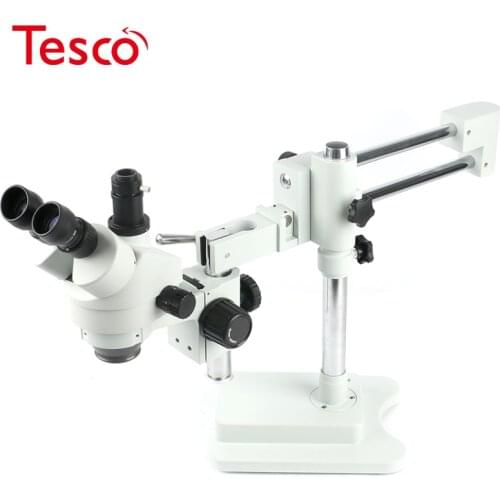 3.5X 7X 45X 90X Double Boom Stand Zoom Simul Focal Trinocular Stereo Microscope+38MP Camera Microscope For Industrial PCB Repair