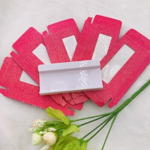 Lashes package pink scrub lashes box fit 15-28mm mink lashes wholesale customization