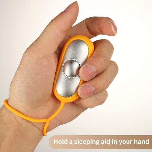1PC Relieve Brain Massage Sleep Aid Machine Hand-held Protable Adjust Heart Rate Anxiety Relief to Fast and Deep Sleep
