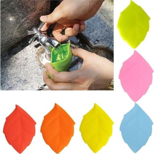 1PC Portable Travel Drinking Cups Silicone Maple Leaf Tooth Brushing Cup Gargle Cup Camping Toothbrush Holder For Toothbrush