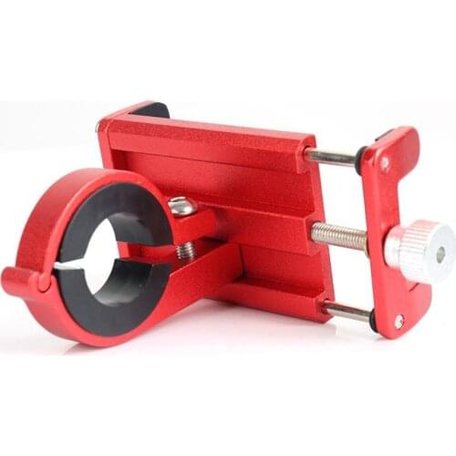 1pcs Universal Motorcycle Bike Phone Holder Aluminum Alloy Anti-slip Bracket GPS Bicycle Handlebar Mount For All Smartphones