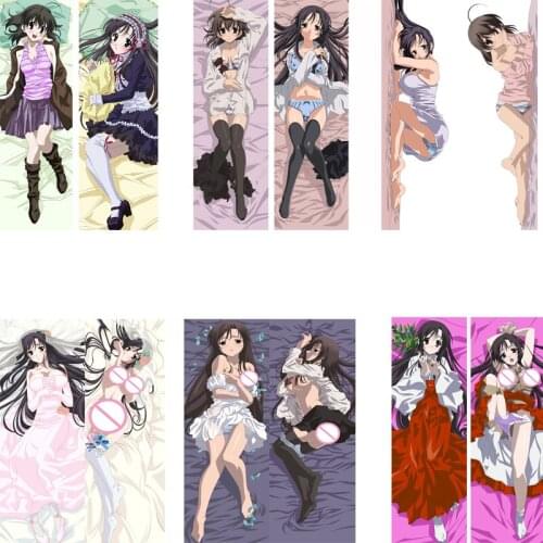 2018-August update Japanese Anime School Days sexy gitl Kotonoha Dakimakura body pillow cover case hugging Body pillowcase